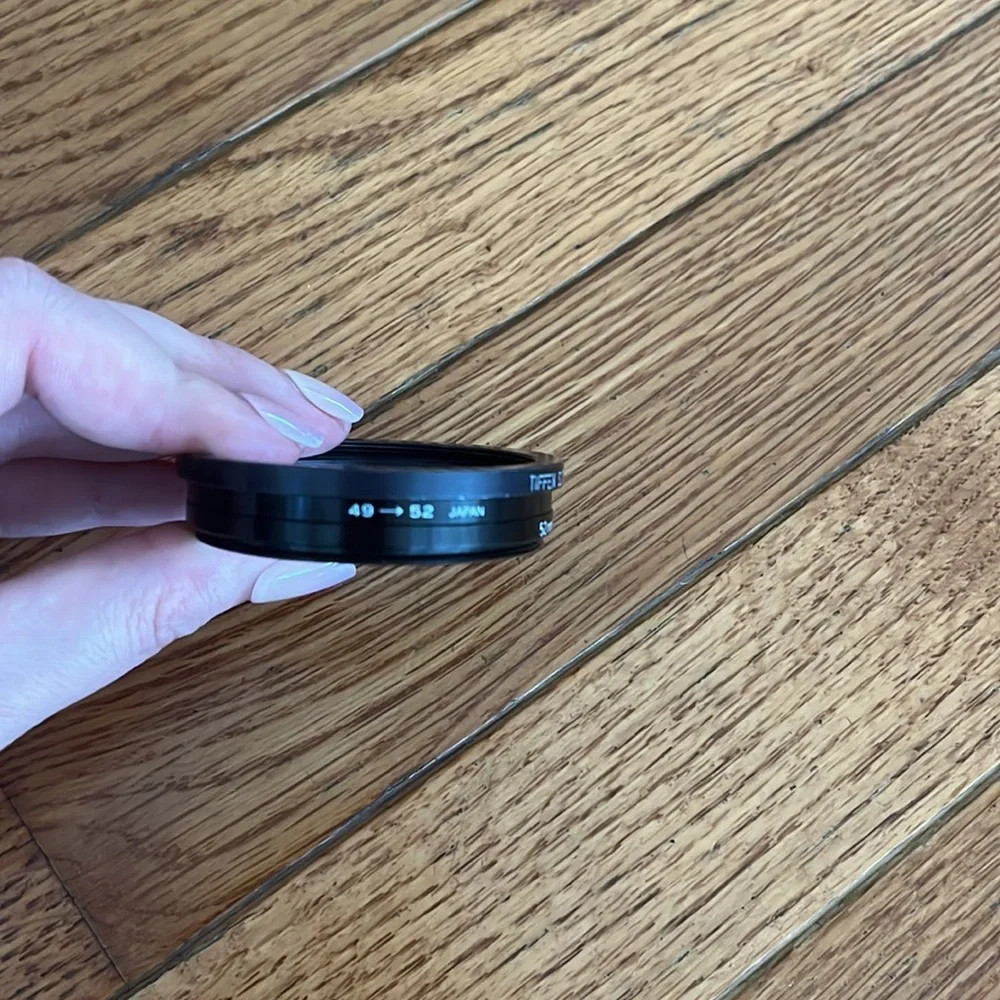 Tiffen 52 mm to‎ 49mm Step Down Ring USA Japan Camera